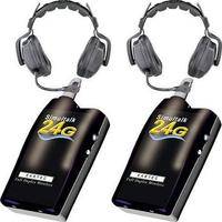 Eartec 2 Simultalk 24G Beltpacks with Ultra Double Headsets