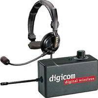 Eartec 1 Digicom Communication Radio w/ SlimLine Single Headset