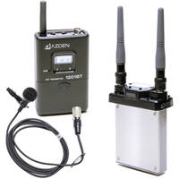 Azden 1201 Series - Slot-In Portable Wireless Lavalier Microphone System