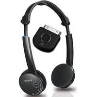 Sony DR-BT22IK/B Bluetooth Wireless Transmitter & Headset for iPod