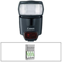 Canon 430EX II Speedlite TTL Shoe-Mount Flash With 4-Hour Battery Charger Kit