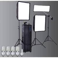 Westcott Window Light Three Light Kit Plus 2100 (120VAC)