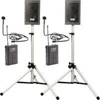 Anchor Audio EDP7500 CM-60 2  Explorer Pro Delxue Package with CM-60 Collar Microphone x 2