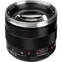 Zeiss Telephoto 85mm f/1.4 ZE Planar T* Manual Focus Lens for Canon EOS