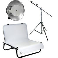 Impact One Light Boom Desktop Studio Kit