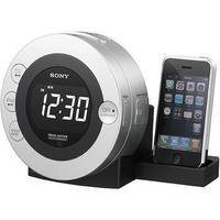 Sony ICF-CD3iPSIL CD Clock Radio for iPod and iPhone
