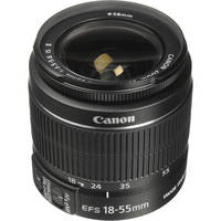 Canon EF-S 18-55mm f/3.5-5.6 IS II Autofocus Lens (White Box)