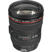 Canon EF 24-105mm f/4L IS USM Autofocus Lens (White Box)