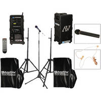 AmpliVox Sound Systems B9154-HHC Platinum Digital Audio Travel Partner Package
