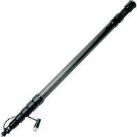K-Tek K-123CCR Klassic Series - 6 Section Boompole with Coiled Cable and Side-Mounted XLR Base
