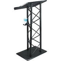 AmpliVox Sound Systems Aluminum Truss Lectern (Black)