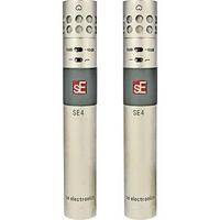 sE Electronics SE4 Small-Diaphragm Microphone with Interchangeable Capsule (Pair)