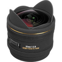 Sigma 10mm f/2.8 EX DC HSM Fisheye Lens for Sony Alpha Camera