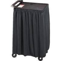Draper C168.168 Skirt for Mobile AV Carts and Tables (38x84")