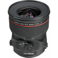 Canon TS-E 24mm f/3.5L II Tilt-Shift Manual Focus Lens for EOS Cameras