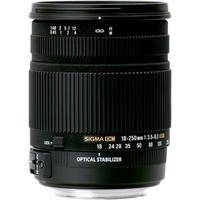 Sigma 18-250mm f/3.5-6.3 DC OS HSM Autofocus Zoom Lens For Sigma Cameras