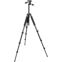 Slik Sprint Pro II 4-Section Tripod w/ 3-Way Panhead (Gunmetal)