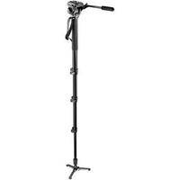 Manfrotto 561BHDV Video Monopod with Fluid Head (Black)