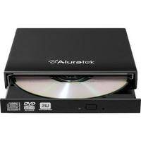 Aluratek USB 2.0 External Slim Multi-Format 8X DVD Writer with Windows Software