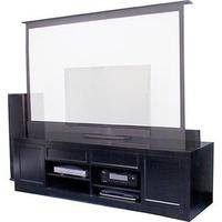 Elite CFE92H-B Raptor Motorized Floor Rising Front Projection Screen (45x80")