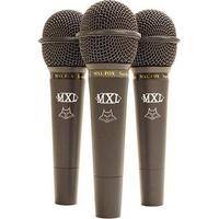 MXL FOX Dynamic Supercardioid Microphone (3-Pack)