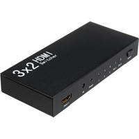 Kanex HDMIMX32 3x2 HDMI HD Digital Switcher