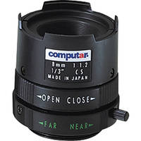 American Dynamics L0812CS 1/3" CS Mount 8mm f/1.2 Manual Iris Lens