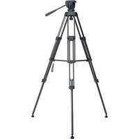 Libec TH-650DV Head/Tripod with Brace, Pan Handle & Carrying Case