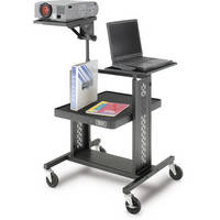 Advance PIXMate APT-42 Projector Table w/ 7 - 13 x 12" Adjustable Shelf