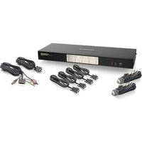 Iogear 4-Port Dual View Dual-Link DVI KVMP Switch with Audio