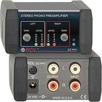 RDL EZ-PH1 Stereo Turntable Preamplifier with Metering