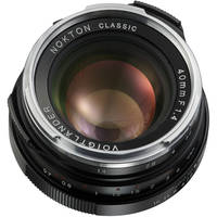 Voigtlander Voigtlander Nokton 40mm f/1.4 Lens (Single Coated)