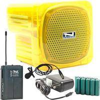 Anchor Audio AN-Mini Deluxe Package (Yellow) - PA w/ Wireless Lapel Mic & Recharge Kit