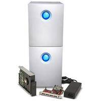 LaCie 16TB 2x4big Quadra Bundle External Hard Drive RAID Array