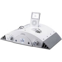 Lars & Ivan GDI-PA40T1W Hybrid Power Amplifier iPod Dock (White)