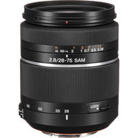 Sony SAL-2875 28-75mm f/2.8 SAM Constant Aperture Zoom Lens