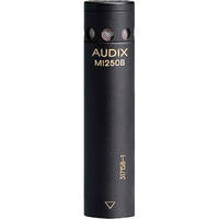 Audix M1250 Miniature Condenser Microphone with 25-foot Cable (Cardioid) (Black)