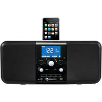 Boston Acoustics Duo-i plus AM/FM Stereo Radio with iPhone/iPod Dock (Black)