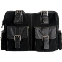 Jill-E Designs Large Rolling Camera Bag (Black)