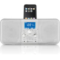 Boston Acoustics Duo-i plus AM/FM Stereo Radio with iPhone/iPod Dock (White)