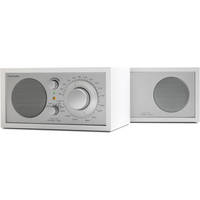 Tivoli Model Two AM/FM Stereo Table Radio (White and Silver)