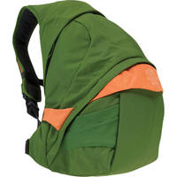 Crumpler Sinking Barge Deluxe Backpack (Medium, Olive with Yellow Accents)