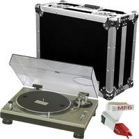 Technics SL-1200MK2 Professional DJ Turntable Kit with Marathon Case (Silver)