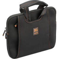 Ruggard 10" Ultra Thin Netbook Sleeve With Handles (Black/Orange)