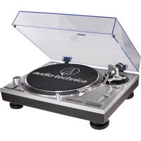 Audio-Technica AT-LP120USB Direct Drive Professional DJ Turntable with USB Output