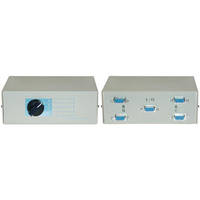 Comprehensive CSWM-DB151X2 DB15/RS-232C Manual Data Switch Box