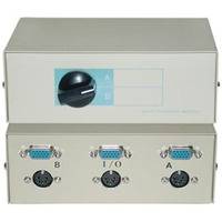 Comprehensive CSWM-HD15/6-1X4 HD15/MiniDIN6 KVM Switch Box