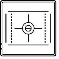 Hasselblad Acute-Matte D 36x48mm Microprism / Split-Image Focusing Screen