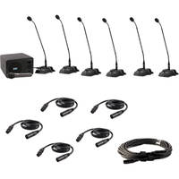 Anchor Audio Councilman CM-6W Conference Microphone Package with Wireless Mic