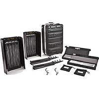 Kino Flo Diva-Lite 400 Universal 2-Light Flight Case Kit (100-240VAC)